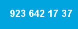 923 642 17 37 923 642 17 37